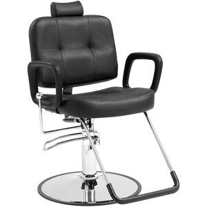 VEVOR Salon Chair, Hydraulic Recliner Barber Chair for Hair Stylist, 360 Degrees Swivel 90°-125° Reclining Salon Chair for Beauty Spa Shampoo, Max Load