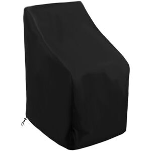 Alwaysh - Waterproof Garden Chair Cover (Black)