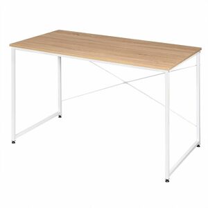 Woltu - Computer Desk Black Office Desk Writing pc Laptop Table Dining Gaming Table TSB08hei