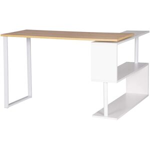 Computer Desk Black Office Desk Writing pc Laptop Table Dining Gaming Table TS65hei - Woltu