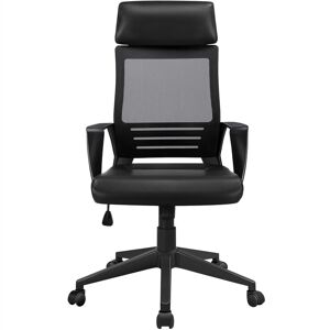 Yaheetech - Ergonomic Office Chair Computer Mesh Chair, Black