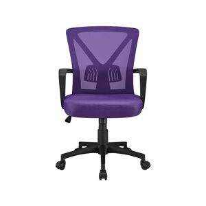 Yaheetech - Mesh Office Chair Executive Desk Chair, Purple