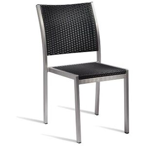 Netfurniture - Zanidu Outdoor Aluminium Side Chair - Silver