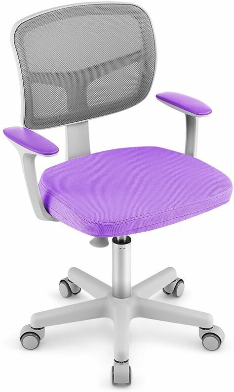 COSTWAY Kids Computer Desk Chair Low-Back Task Study Chairs Children Office Task Chair