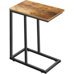 Briefness - c Shaped Bedside Sofa Side End Table Coffee Living Room Laptop Desk Furniture