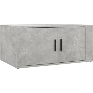 Vidaxl - Coffee Table Concrete Grey 80x50x36 cm Engineered Wood