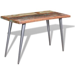 Bonnevie - Dining Table,Dinner Table,Eating table Solid Reclaimed Wood 120x60x76 cm VSVS92818