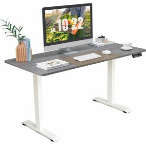 Costway - Electric Standing Desk Stand-up Ergonomic Computer Workstation Smart Controller