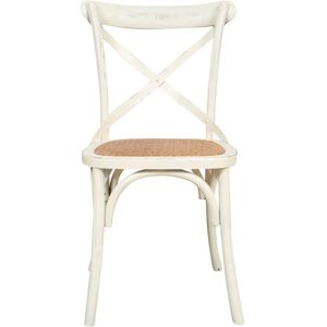 BISCOTTINI Garden Chair Wooden Chair Dining Chair Modern Restaurant Chairs Kitchen Chair Rustic Thonet Chair 47x87x51 cm