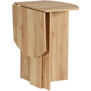 Foldable Dining Table Compact Drop Leaf Table for Kitchen Oak - Homcom