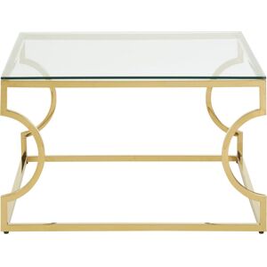 Premier Housewares - Interiors by Premier Contemporary Curved Frame Coffee Table, Durable Lounge Display Table, Functional Sleek Decorative Table