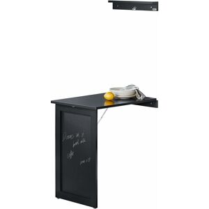 Sobuy - Wall-mounted Drop-leaf Table Folding Kitchen Dining Table,FWT20-SCH