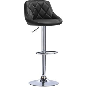 WOLTU 1 pcs bar stools chairs Breakfast Dining stools chairs for Kitchen Adjustable Black