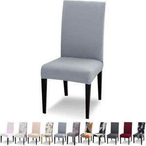ZVD Stretch Chair Covers Set of 4 Dining Room Chair Covers Universal Washable Modern Chair Covers for Dining Room Restaurant Decor HOhsuch Bouquet, Light