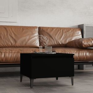 Side Table Black 50x46x35 cm Engineered Wood Vidaxl Side Table Black 50x46x35 cm Engineered Wood Vidaxl