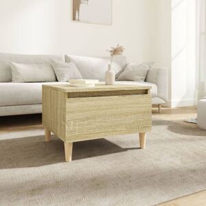 Vidaxl - Side Table Sonoma Oak 50x46x35 cm Engineered Wood Vidaxl - Side Table Sonoma Oak 50x46x35 cm Engineered Wood