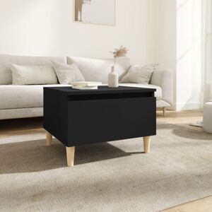 Side Table Black 50x46x35 cm Engineered Wood Vidaxl Side Table Black 50x46x35 cm Engineered Wood Vidaxl