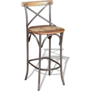 Bar Chair Solid Reclaimed Wood Vidaxl Bar Chair Solid Reclaimed Wood Vidaxl