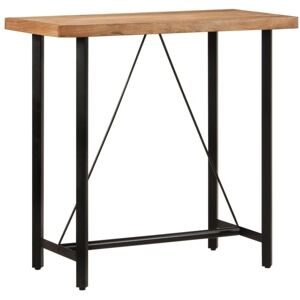 Bar Table 110x55x107 cm Solid Wood Acacia and Iron vidaXL Bar Table 110x55x107 cm Solid Wood Acacia and Iron vidaXL