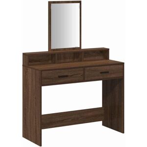 Vidaxl - Dressing Table Brown oak 100 x 41 x 140 cm Engineered wood Vidaxl - Dressing Table Brown oak 100 x 41 x 140 cm Engineered wood