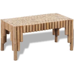 Coffee Table Bamboo vidaXL Coffee Table Bamboo vidaXL