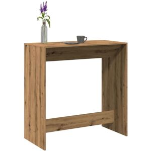vidaXL Oak Bar Table 102x50x103.5 cm - Bar Table vidaXL Oak Bar Table 102x50x103.5 cm - Bar Table