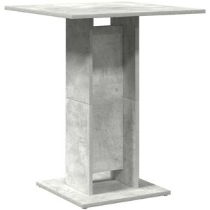 Bistro Table Concrete Grey 60x60x75 cm Engineered Wood Vidaxl Bistro Table Concrete Grey 60x60x75 cm Engineered Wood Vidaxl