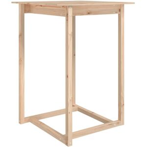 Bar Table 80x80x110 cm Solid Wood Pine vidaXL Bar Table 80x80x110 cm Solid Wood Pine vidaXL