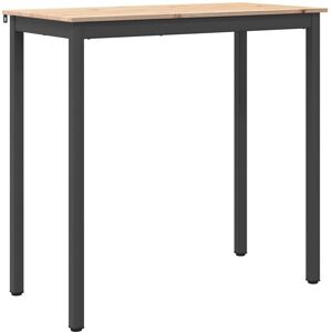 Bar Table Natural 110 x 55 x 105 cm Solid Pine Wood vidaXL Bar Table Natural 110 x 55 x 105 cm Solid Pine Wood vidaXL