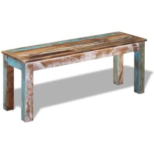 Bench Solid Reclaimed Wood 110x35x45 cm vidaXL Bench Solid Reclaimed Wood 110x35x45 cm vidaXL