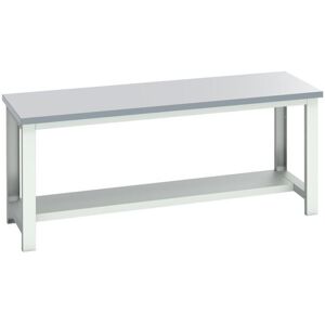 Bott 41003662.16V Cubio Bench with Half Shelf, ESD Laminate Clad Top 2000 x 750mm Bott 41003662.16V Cubio Bench with Half Shelf, ESD Laminate Clad Top 2000 x 750mm