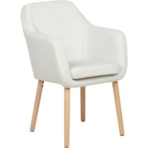 Beliani Yorkville II Velvet Dining Chair Off-White - Dining Chair Beliani Yorkville II Velvet Dining Chair Off-White - Dining Chair
