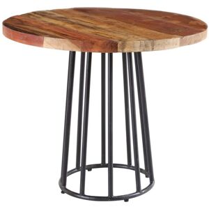 Coastal Round Dining Table - Wood - L90 x W90 x H78 cm Coastal Round Dining Table - Wood - L90 x W90 x H78 cm
