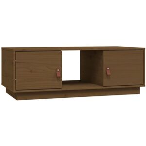 Coffee Table Honey Brown 100x50x35 cm Solid Wood Pine Vidaxl Coffee Table Honey Brown 100x50x35 cm Solid Wood Pine Vidaxl