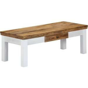 VidaXL Mango Wood Coffee Table - Rustic 110cm Living Room VidaXL Mango Wood Coffee Table - Rustic 110cm Living Room