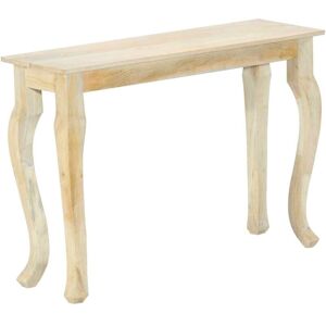 Console Table 110x35x77 cm Solid Mango Wood Vidaxl Console Table 110x35x77 cm Solid Mango Wood Vidaxl