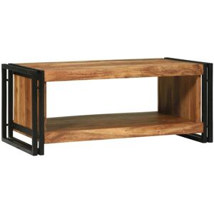 Coffee Table Brown 90 x 50 x 38 cm Solid acacia wood Vidaxl Coffee Table Brown 90 x 50 x 38 cm Solid acacia wood Vidaxl