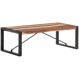 vidaXL Solid Wood Coffee Table with Sheesham Finish - Coffee Table vidaXL Solid Wood Coffee Table with Sheesham Finish - Coffee Table