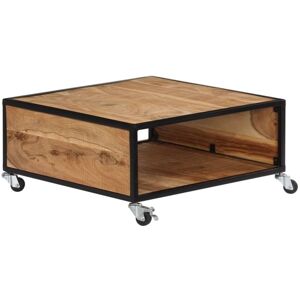 Coffee Table 70x70x32 cm Solid Acacia Wood vidaXL Coffee Table 70x70x32 cm Solid Acacia Wood vidaXL