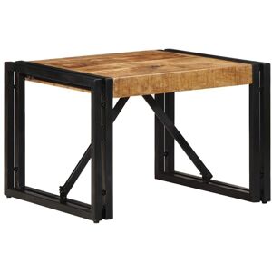 Vidaxl - Coffee Table 50x50x35 cm Solid Rough Wood Mango Vidaxl - Coffee Table 50x50x35 cm Solid Rough Wood Mango