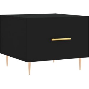 Jinlefu - Coffee Table Black 50x50x40 cm Engineered Wood vidaXL Jinlefu - Coffee Table Black 50x50x40 cm Engineered Wood vidaXL