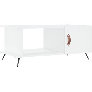 vidaXL 90x50x40 cm White Engineered Wood Coffee Table vidaXL 90x50x40 cm White Engineered Wood Coffee Table