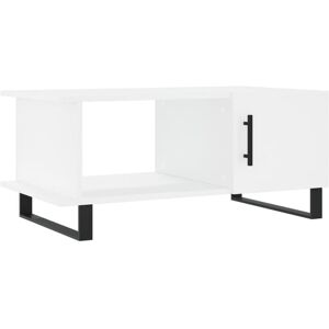vidaXL White Engineered Wood Coffee Table - Coffee Table vidaXL White Engineered Wood Coffee Table - Coffee Table
