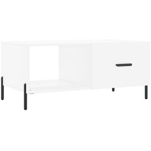 Jinlefu - Coffee Table White 90x50x40 cm Engineered Wood vidaXL Jinlefu - Coffee Table White 90x50x40 cm Engineered Wood vidaXL