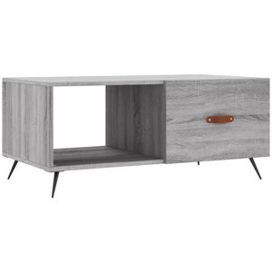 Jinlefu - Coffee Table Grey Sonoma 90x50x40 cm Engineered Wood vidaXL Jinlefu - Coffee Table Grey Sonoma 90x50x40 cm Engineered Wood vidaXL