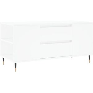 Jinlefu - Coffee Table White 102x44.5x50 cm Engineered Wood vidaXL Jinlefu - Coffee Table White 102x44.5x50 cm Engineered Wood vidaXL