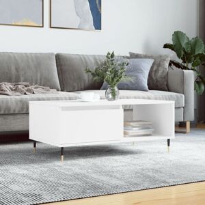 Jinlefu - Coffee Table White 90x50x36.5 cm Engineered Wood vidaXL Jinlefu - Coffee Table White 90x50x36.5 cm Engineered Wood vidaXL