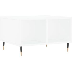 Jinlefu - Coffee Table White 60x50x36.5 cm Engineered Wood vidaXL Jinlefu - Coffee Table White 60x50x36.5 cm Engineered Wood vidaXL