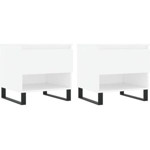 vidaXL White 2 pcs Coffee Table Set - Coffee Table vidaXL White 2 pcs Coffee Table Set - Coffee Table