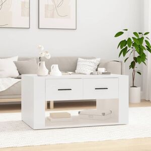 Jinlefu - Coffee Table White 80x50x40 cm Engineered Wood vidaXL Jinlefu - Coffee Table White 80x50x40 cm Engineered Wood vidaXL